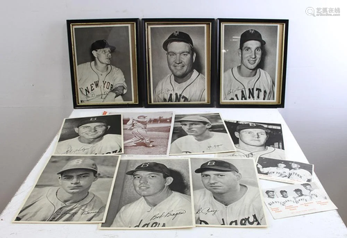 Assorted Baseball Printed Photographs