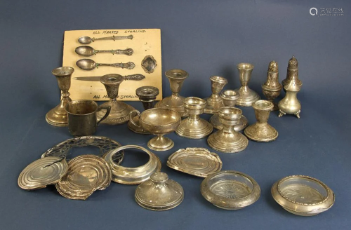Large Collection of Sterling Silver