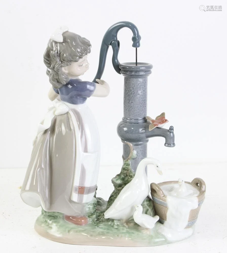 Lladro Porcelain Summer Girl