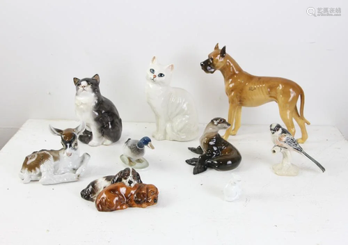 Group of Assorted Porcelain Animals