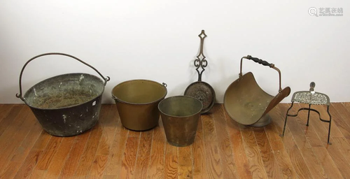 Assorted Group of Brass Items