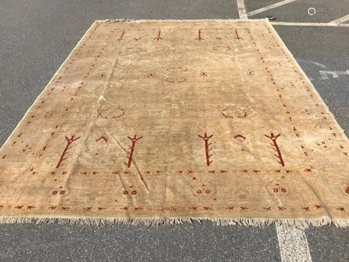 Semi Antique Oushak Rug