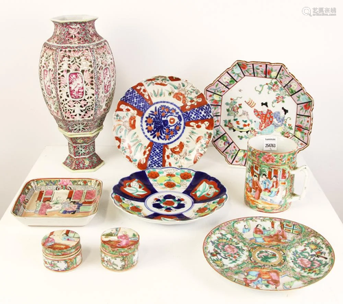 Collection of Asian Porcelain Items