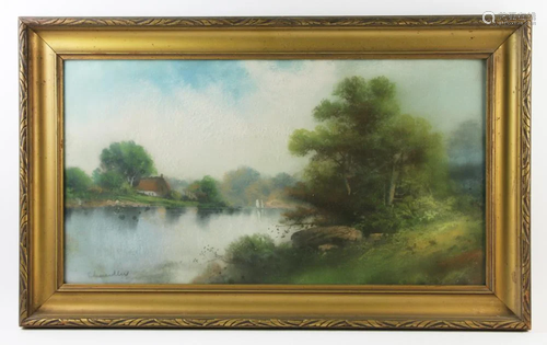 Chandler Signed, Pastel Landscape