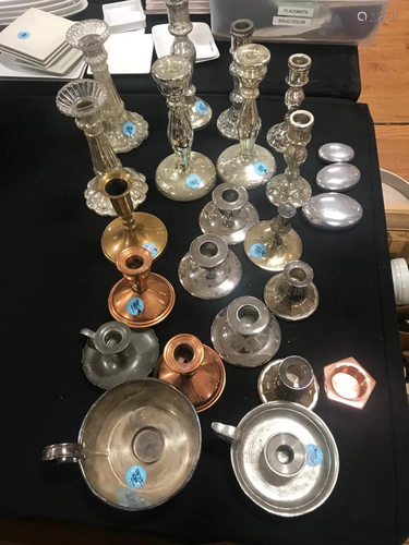 Collection of Candlesticks