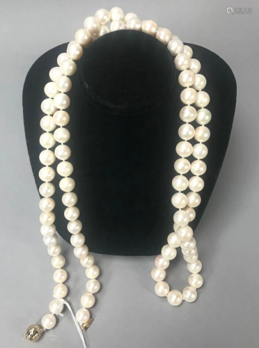 Fine Mabe South Sea Pearl Necklace
