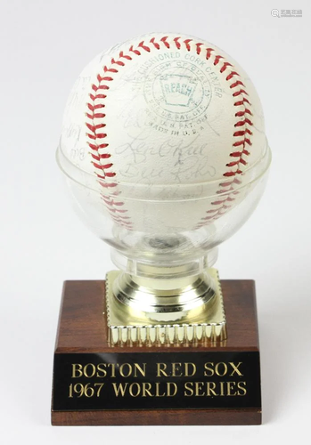 1967 Red Sox Team Signed Baseball