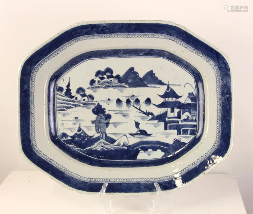19thC Chinese Canton Platter