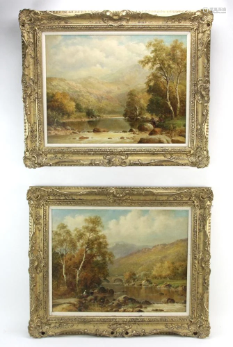 Pair of Landscapes by W H Mander