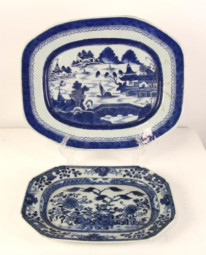 19thC Chinese Canton Platters