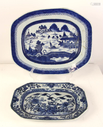 19thC Chinese Canton Platters