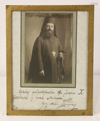 Old Photo of an Orthodox Priest