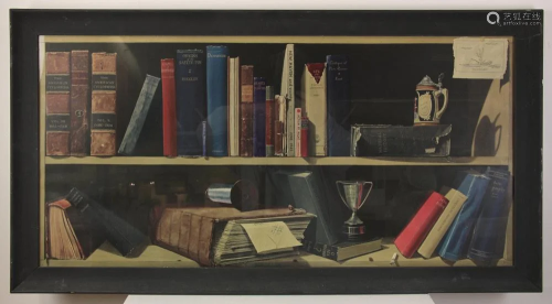 Framed Print of Various Books