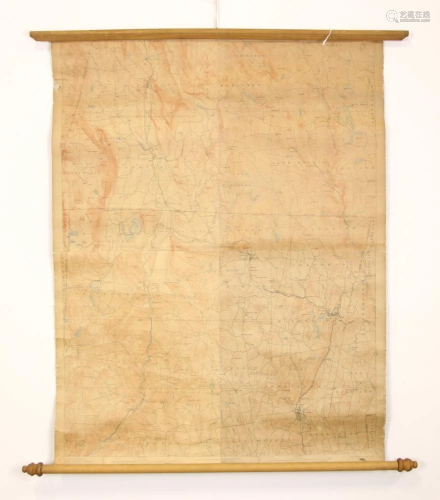 1913 Map of Great Barrington, Massachusetts