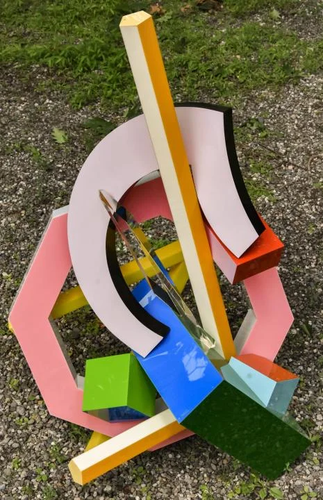 Jean-Claude Farhi 1986 Acrylic Modernist Sculpture