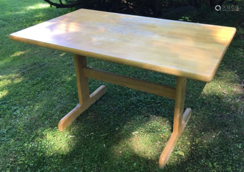 Vintage Oak Drawing Table