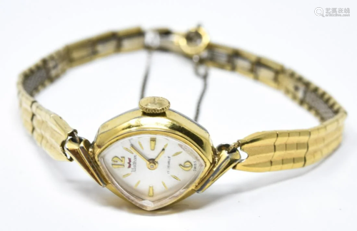 Vintage Ladies Waltham 17 Jewels Wrist Watch