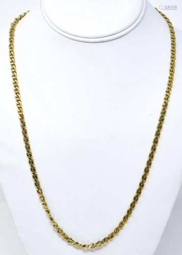 14kt Gold Filled Fancy Link Necklace Chain