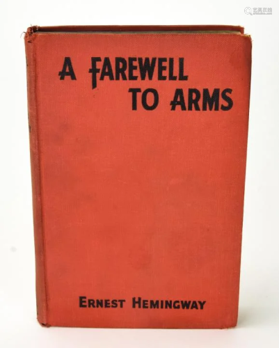 1st Edition Autographed Hemingway Farewell To Arms