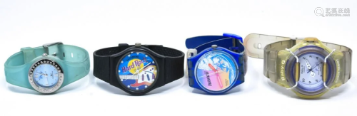 Lot of Vintage Fashion Plastic Wrist Watches