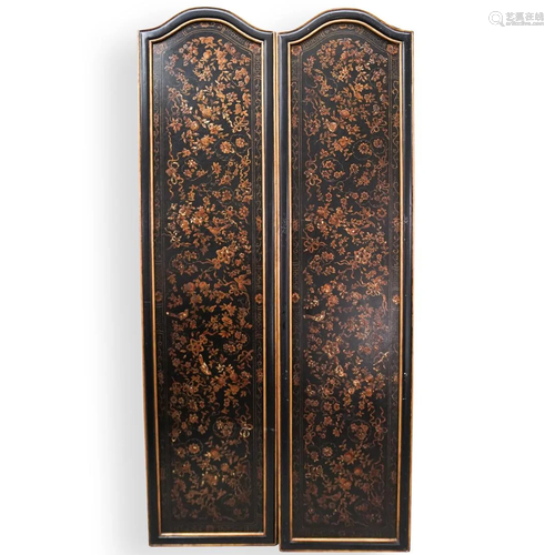 Pair Of Maitland Smith Decorative Panels