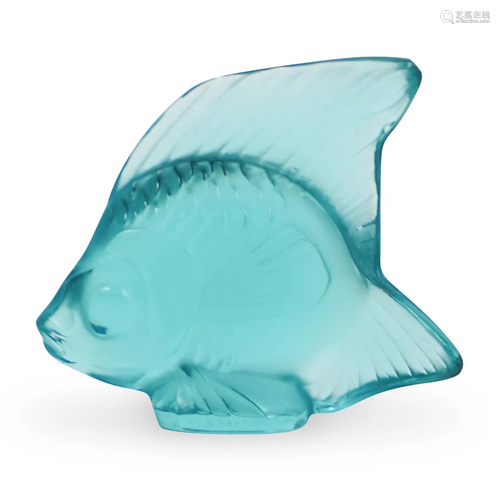 Lalique Poisson Fish Figurine