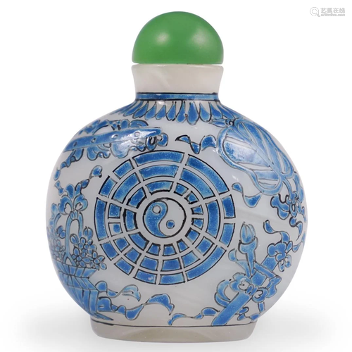 Chinese Peking Glass Snuff Bottle