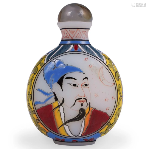 Chinese Peking Glass Snuff Bottle