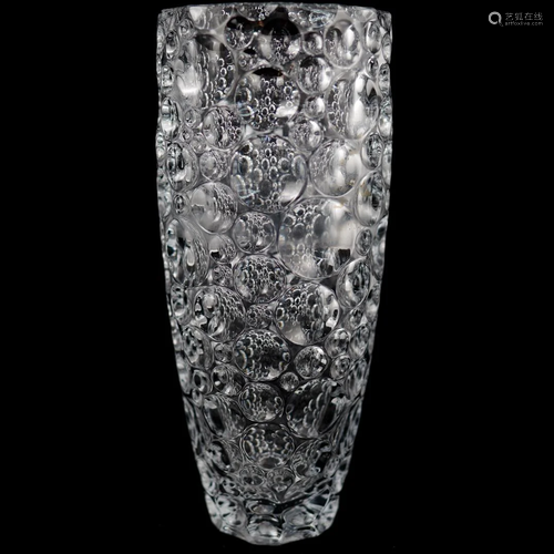 Large Glass Bubble Design Glass Vase