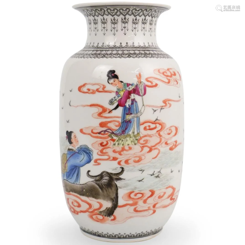 Chinese Hand Painted Vase