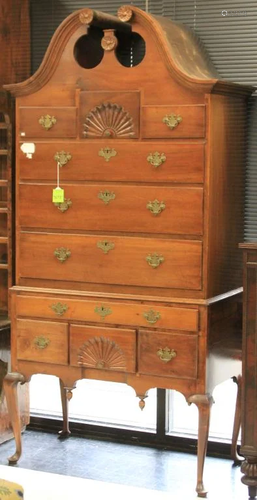 LATE 19TH CENTURY MAHOGANY AMERICAN TALL…