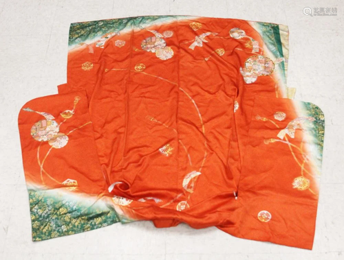 JAPANESE SUMMER SILK KIMONO