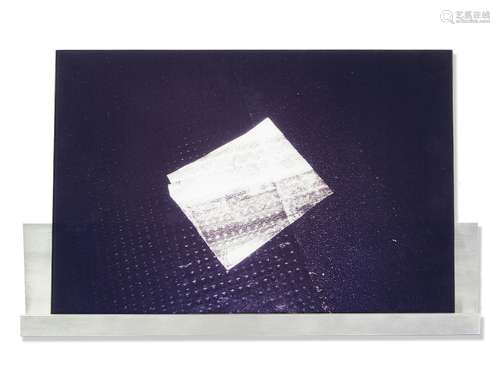 Richard Wentworth CBE, British b.1947- Small photo, 1994; c-print mounted on Perspex sheet in