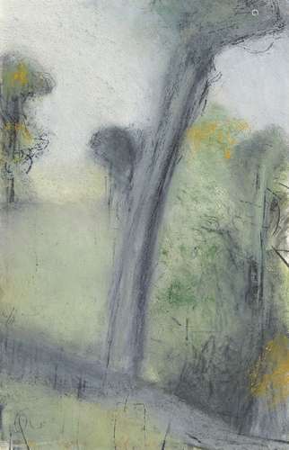 Sarah Armstrong-Jones, British b.1964- Tree, 1994; mixed media on paper; 28x19cm (ARR) Provenance: