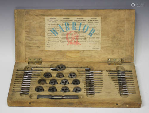 A large collection of watch and clockmakers' tools and accessories, including a set of 'Warrior'
