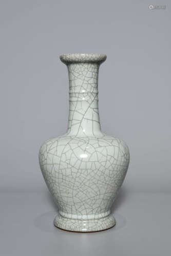 A Chinese Porcelain Vase with Flared Mouth