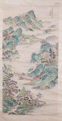 A Chinese Landscape Painting