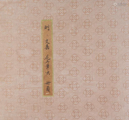 A Chinese Painting Album