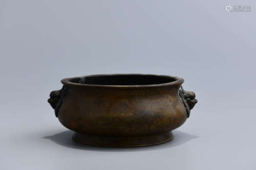 A Chinese Bronze Censer