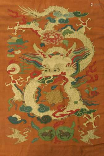 Chinese Kesi Panel 19th Century
