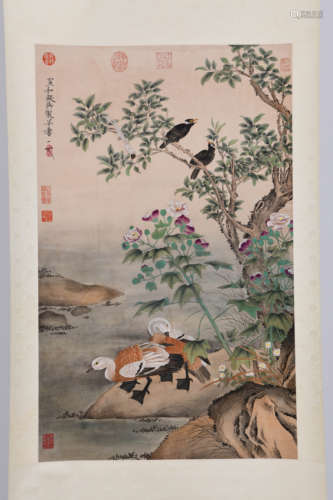 A Chinese Flower&Bird Painting