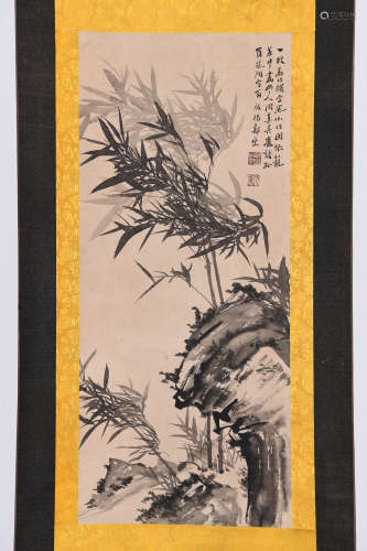 A Chinese Bamboo Painting