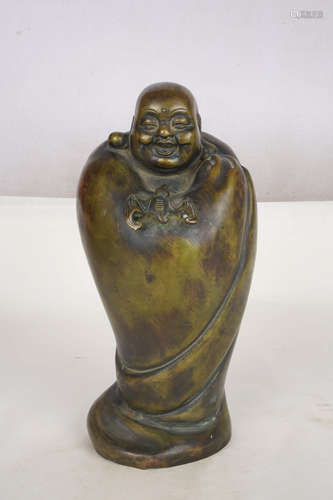 A Chinese  Copper Buddha Statue