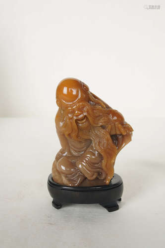 A Chinese Shoushan Stone Carved Ornament