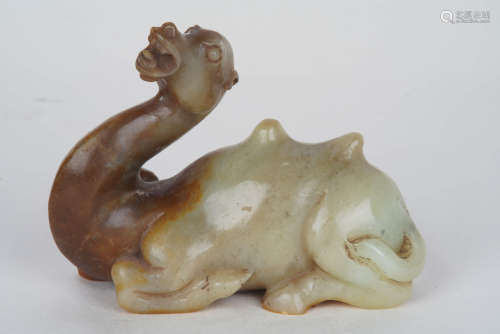 A Chinese Carved Hetian Jade Ornament