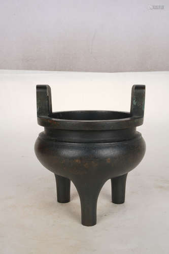 A Chinese Copper Incense Burner