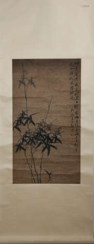 A Chinese Bamboo Painting, Zheng Banqiao Mark