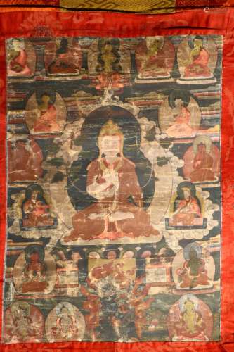 A Chinese Tsongkhapa Thang-ga