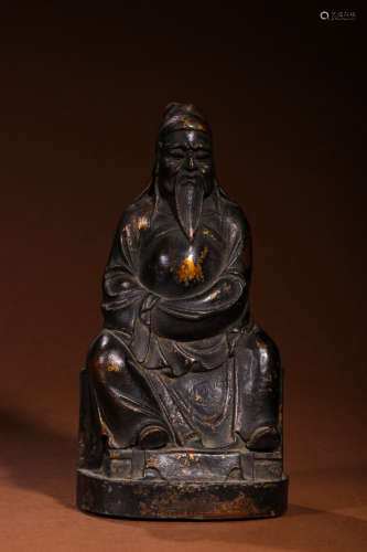 A Chinese Copper Figure Statue Ornament