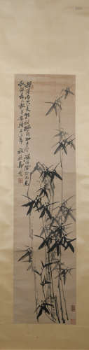 Qing dynasty Zheng banqiao's bamboo painting